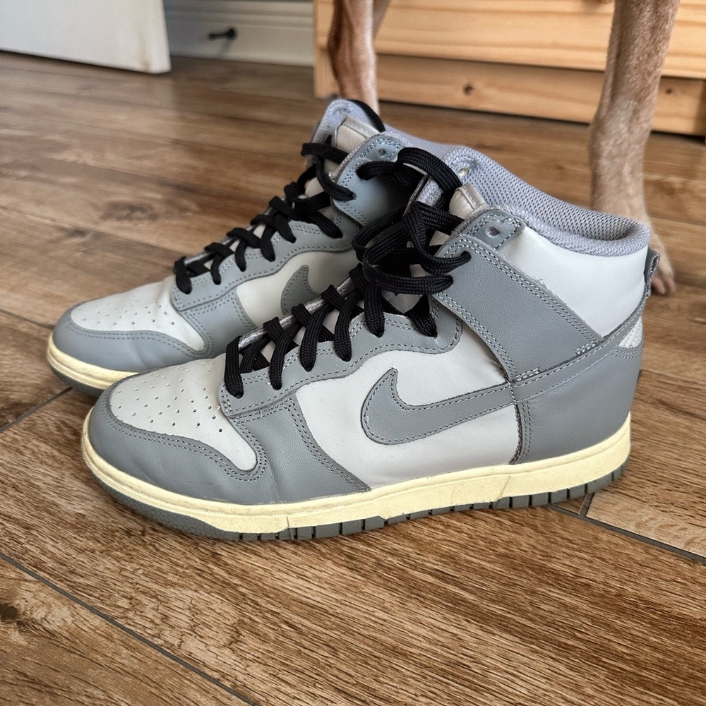 Nike Dunk High Grey Sail